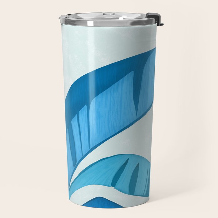Banana Tree Blues Travel Mug Gallery Image 2