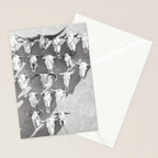Cow Skulls - West Texas Black and White Photography Stationery Card Gallery Image 2