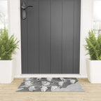 Cow Skulls - West Texas Black and White Photography Welcome Mat Gallery Image 3