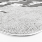 Cow Skulls - West Texas Black and White Photography Bath Mat Gallery Image 3