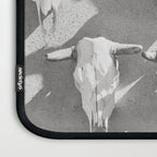 Cow Skulls - West Texas Black and White Photography Laptop Sleeve Gallery Image 3