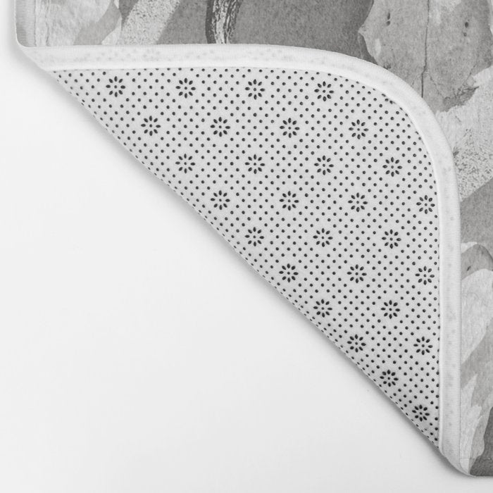 Cow Skulls - West Texas Black and White Photography Bath Mat Gallery Image 2