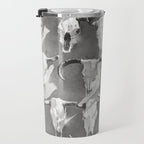 Cow Skulls - West Texas Black and White Photography Travel Mug Gallery Image 3