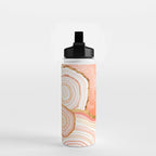 Coral Agate Abstract Water Bottle Gallery Image 2