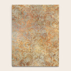 Aged Damask Texture 10 Notebook Gallery Image 4