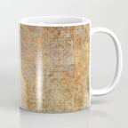 Aged Damask Texture 10 Coffee Mug Gallery Image 1