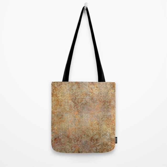 Aged Damask Texture 10 Tote Bag Gallery Image 2