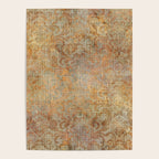 Aged Damask Texture 10 Poster Gallery Image 4