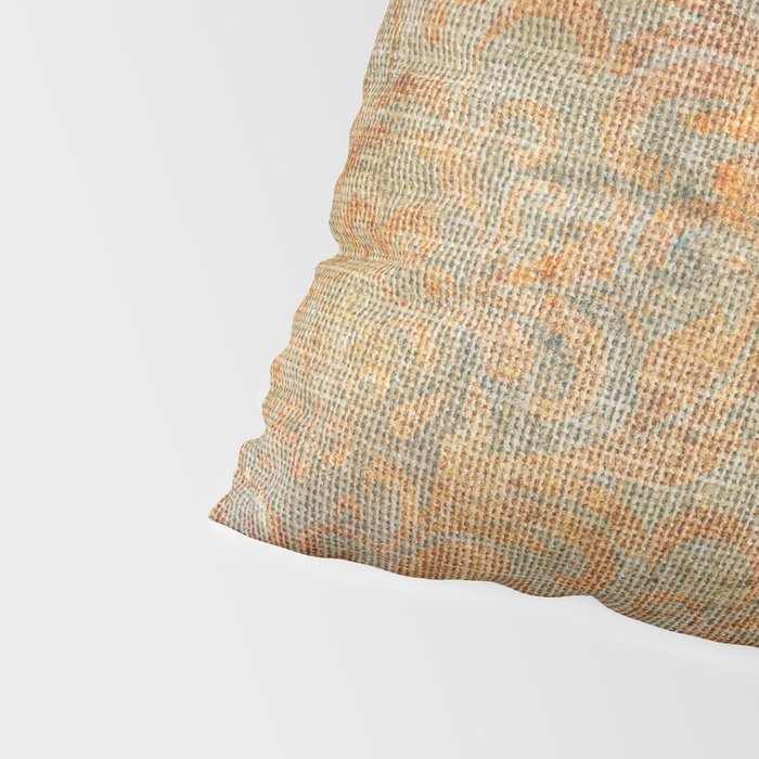 Aged Damask Texture 10 Pillow Sham Gallery Image 4