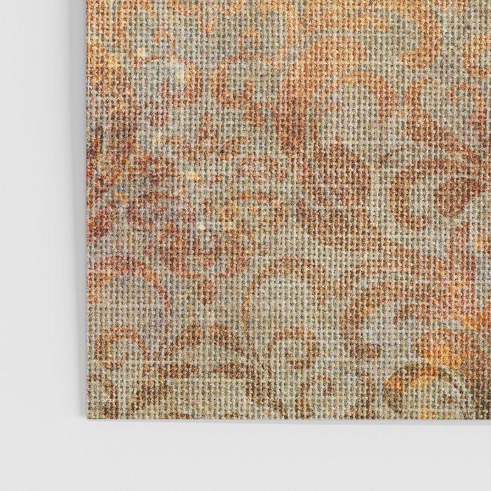 Aged Damask Texture 10 Poster Gallery Image 3