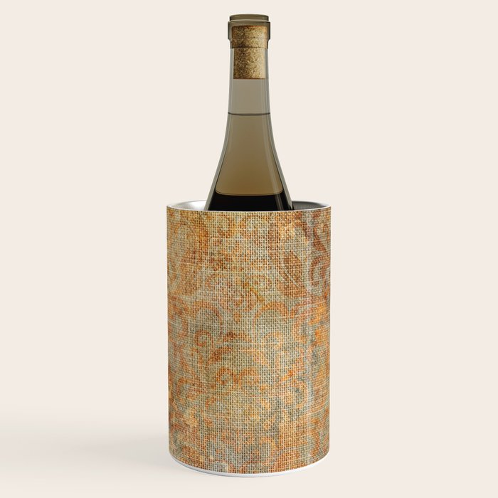 Aged Damask Texture 10 Wine Chiller Gallery Image 2