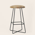 Aged Damask Texture 10 Stool Gallery Image 1