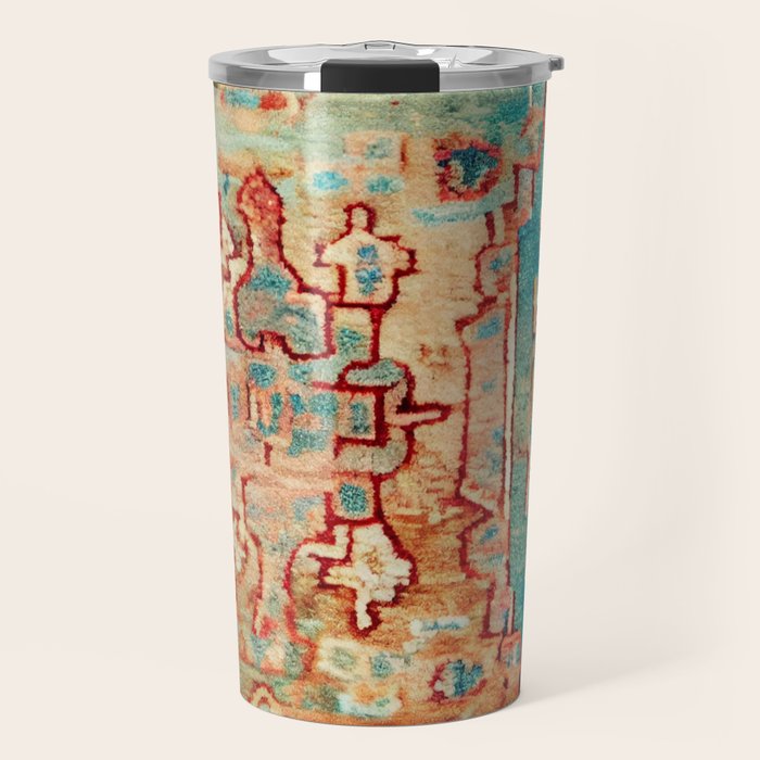 Eclectic Vintage Bohemian Aesthetic Travel Mug Gallery Image 1