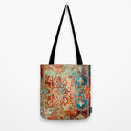 Eclectic Vintage Bohemian Aesthetic Tote Bag Gallery Image 2