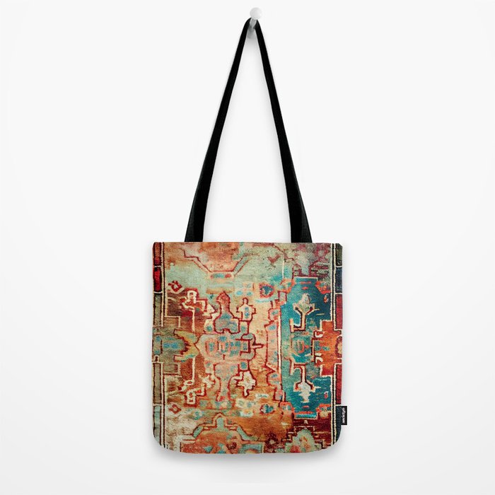 Eclectic Vintage Bohemian Aesthetic Tote Bag Gallery Image 2