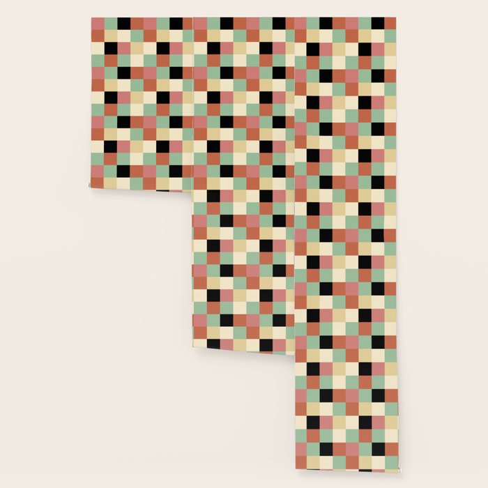 Bold Retro Checks Pattern - Large XXXIV Wallpaper Gallery Image 3