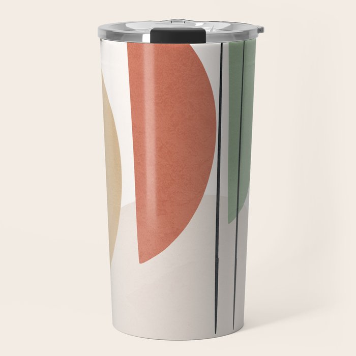 Minimal Shapes No.59 Travel Mug Gallery Image 1