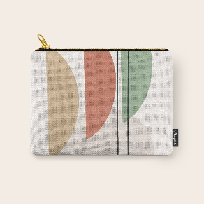 Minimal Shapes No.59 Carry All Pouch Gallery Image 1