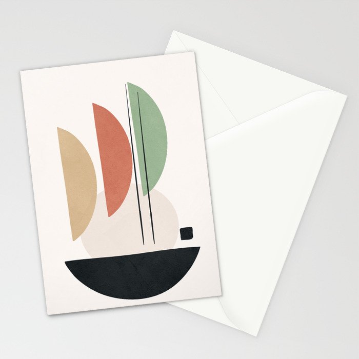 Minimal Shapes No.59 Stationery Card Gallery Image 2