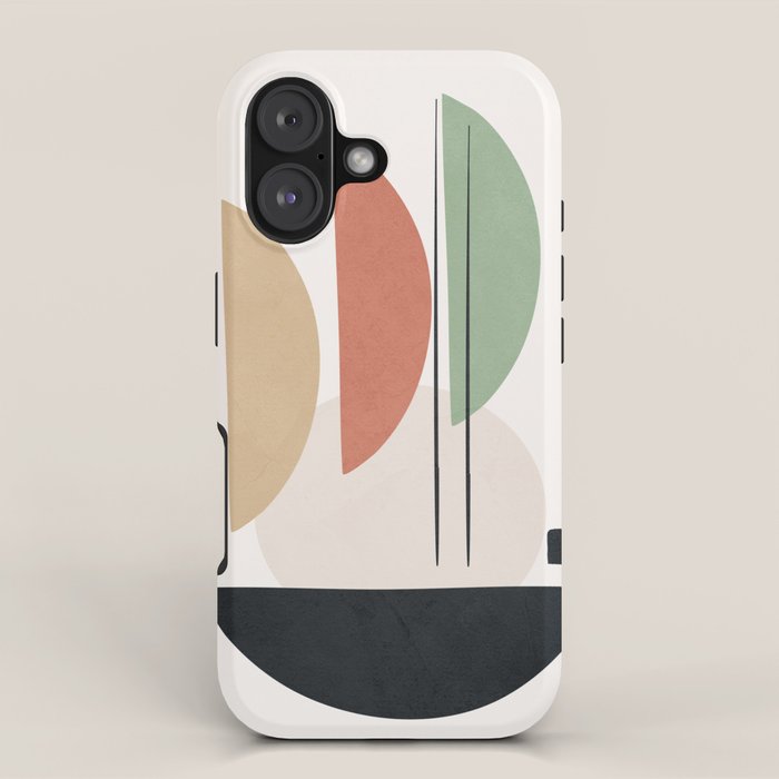 Minimal Shapes No.59 iPhone Case Gallery Image 1