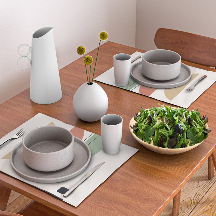 Minimal Shapes No.59 Placemat Gallery Image 2
