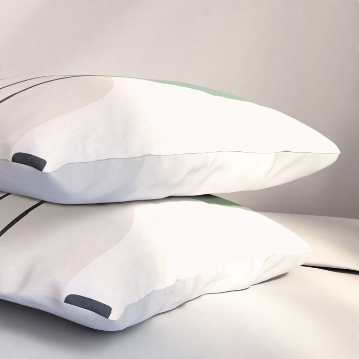 Minimal Shapes No.59 Pillow Sham Gallery Image 3