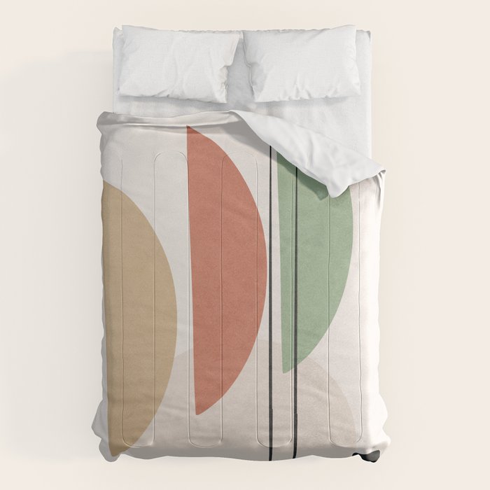 Minimal Shapes No.59 Comforter Gallery Image 6