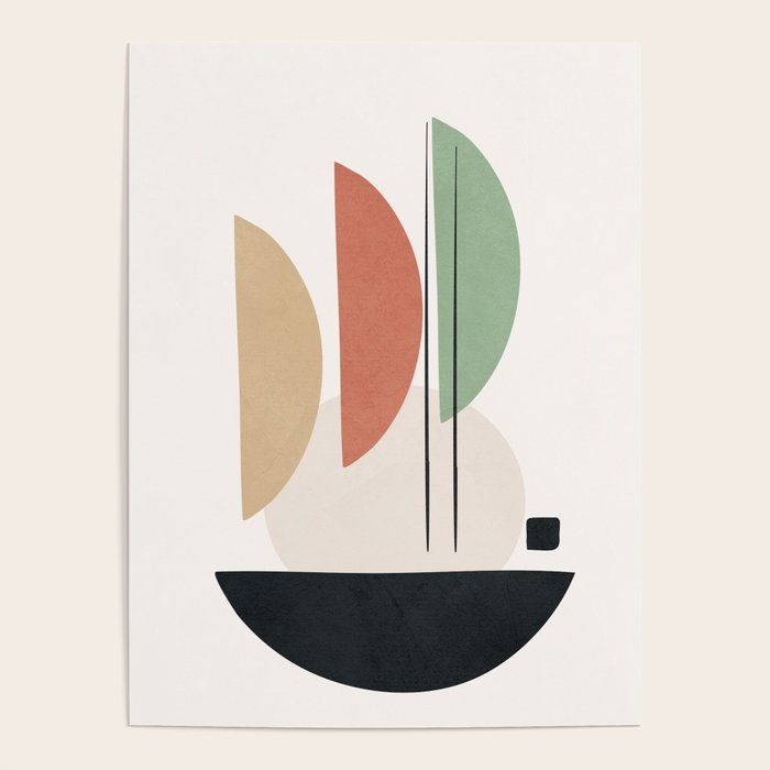 Minimal Shapes No.59 Poster Gallery Image 1