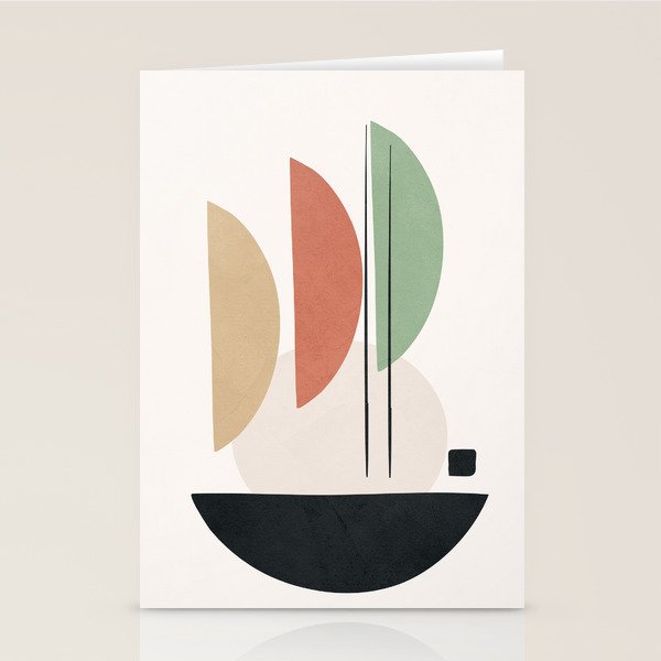Minimal Shapes No.59 Stationery Card Gallery Image 2