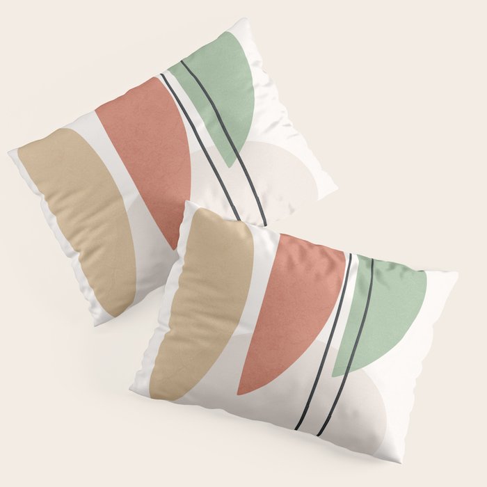 Minimal Shapes No.59 Pillow Sham Gallery Image 1