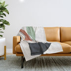 Minimal Shapes No.59 Throw Blanket Gallery Image 1