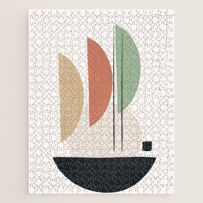 Minimal Shapes No.59 Jigsaw Puzzle Gallery Image 1