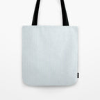 linen textured stripes - dusty blue Tote Bag Gallery Image 1