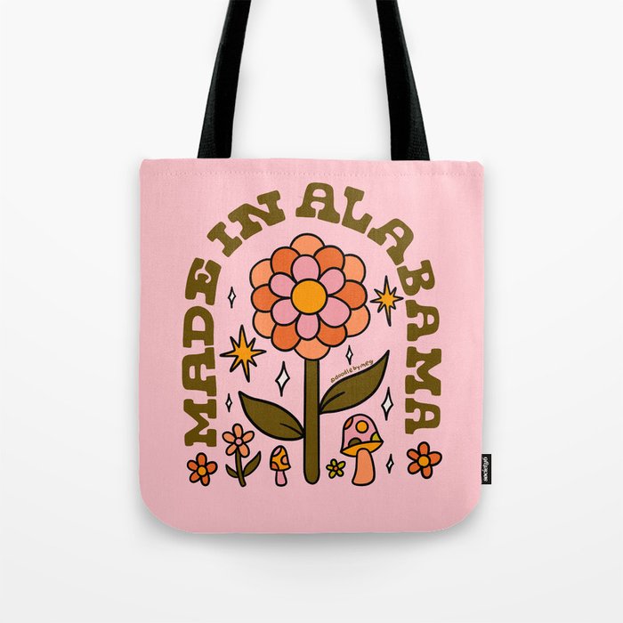 Made In Alabama Tote Bag Gallery Image 1