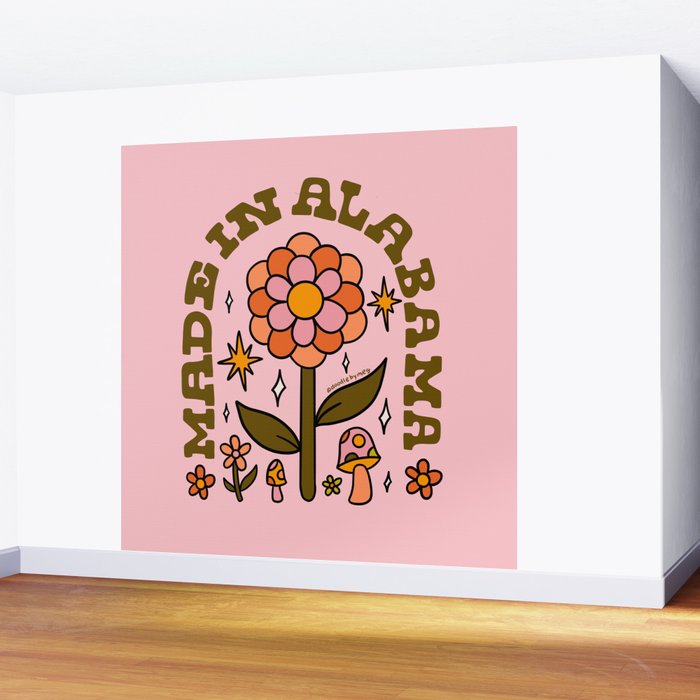 Made In Alabama Wall Mural Gallery Image 2