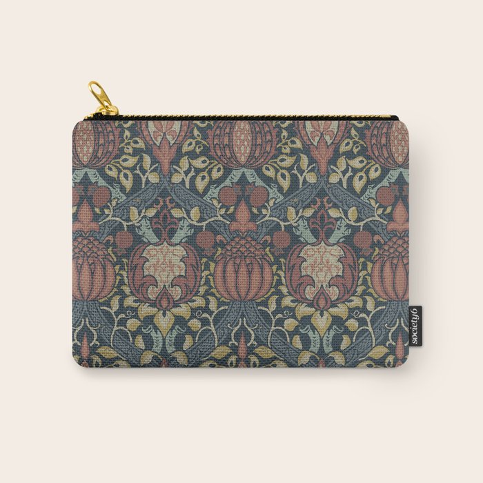 William Morris Vintage Granada Indigo Carry All Pouch Gallery Image 1