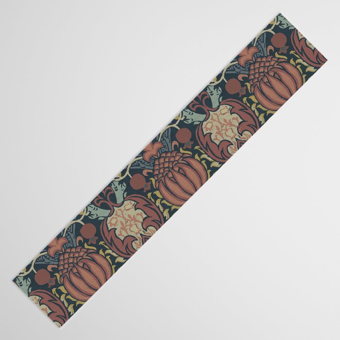 William Morris Vintage Granada Indigo Table Runner Gallery Image 3