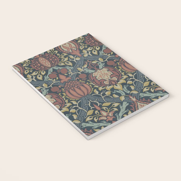 William Morris Vintage Granada Indigo Notebook Gallery Image 3