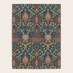 William Morris Vintage Granada Indigo Poster Gallery Image 4