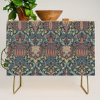 William Morris Vintage Granada Indigo Credenza Gallery Image 1