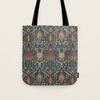 William Morris Vintage Granada Indigo Tote Bag Gallery Image 1