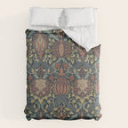 William Morris Vintage Granada Indigo Duvet Cover Gallery Image 6