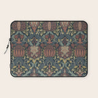 William Morris Vintage Granada Indigo Laptop Sleeve Gallery Image 1