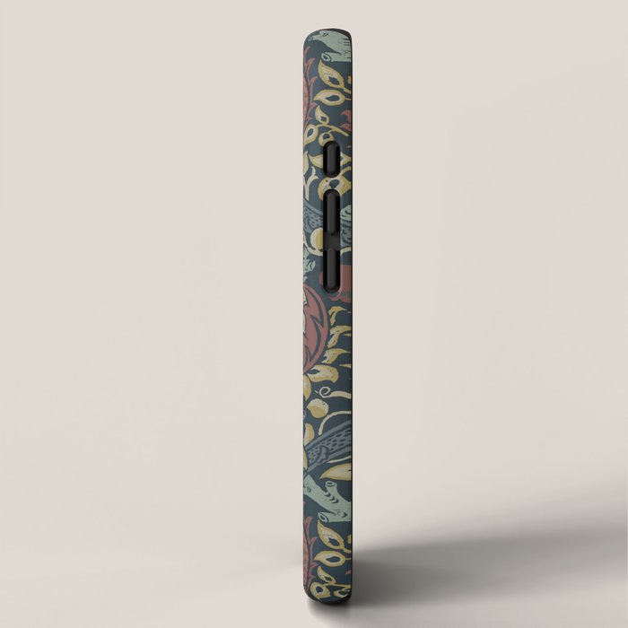William Morris Vintage Granada Indigo iPhone Case Gallery Image 2