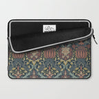 William Morris Vintage Granada Indigo Laptop Sleeve Gallery Image 2
