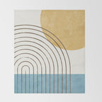 Sunny ocean Throw Blanket Gallery Image 2