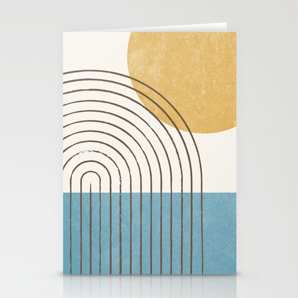 Sunny ocean Stationery Card Gallery Image 2
