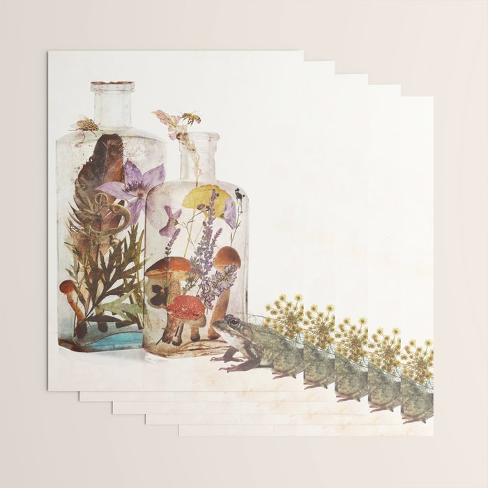 WITCH BOTTLES Wrapping Paper Gallery Image 3
