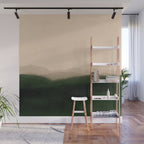 green hills Wall Mural Gallery Image 1