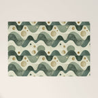 Groovy Sage Welcome Mat Gallery Image 1